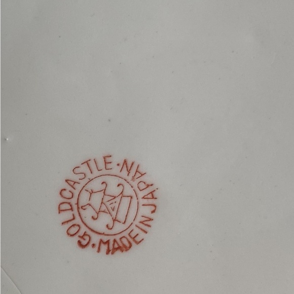 Gold Castle China 4 Section Floral Serving Tray Dish From Japan - Picture 7 of 10